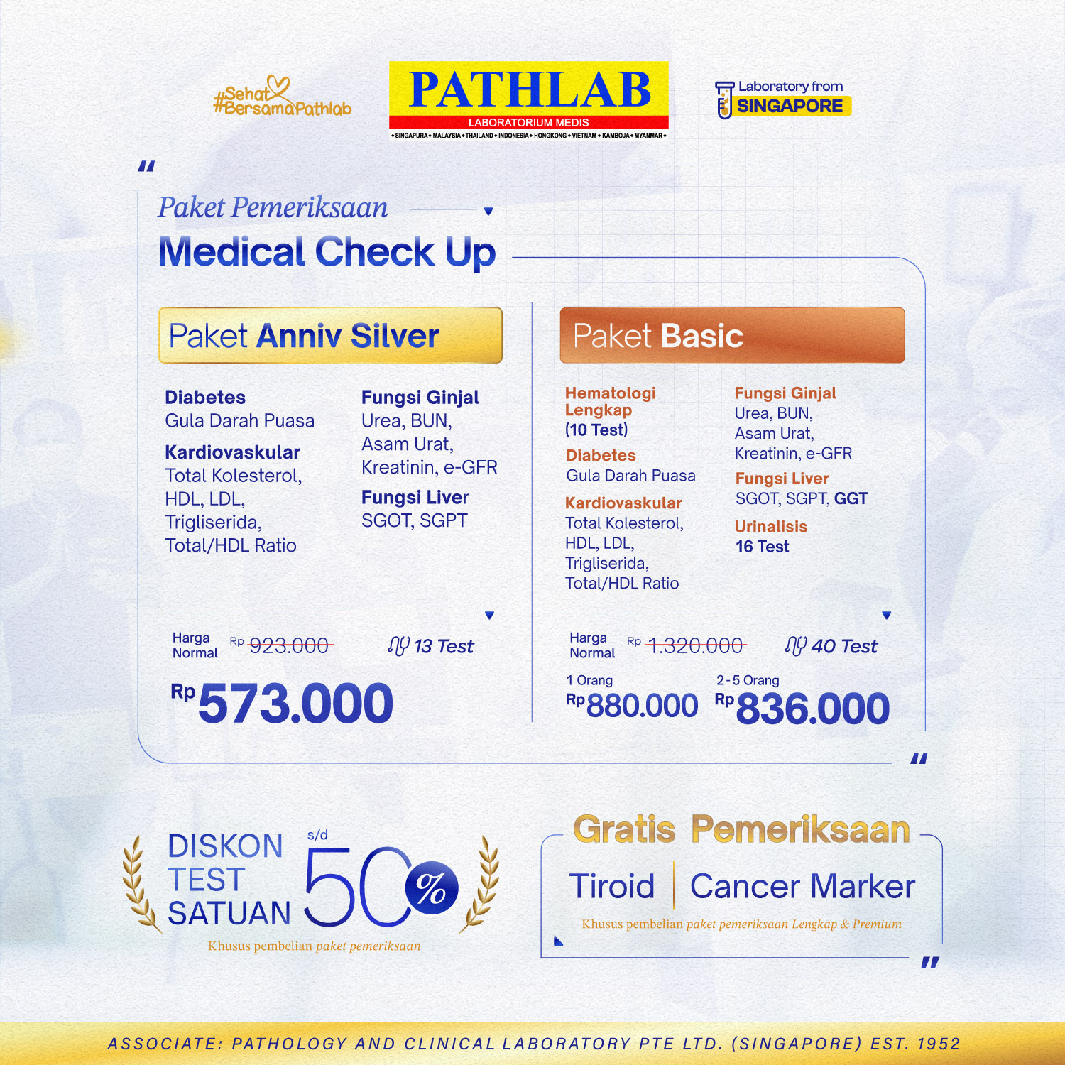 2. Spesial Anniversary Pathlab Singapore